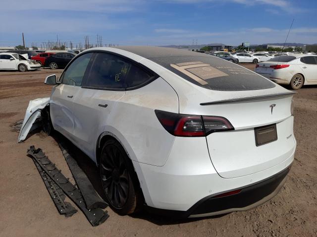 Photo 3 from auction – 2020 TESLA MODEL Y with VIN 5YJYGDEF2LF018556