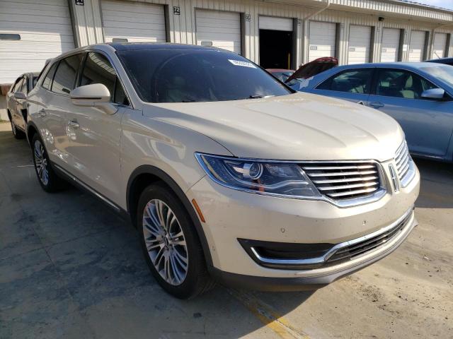 LINCOLN MKX RESERV 2016 with VIN 2LMTJ6LR4GBL60677 - Photo from auction