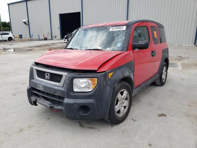 Photo 2 from auction – 2005 HONDA ELEMENT EX with VIN 5J6YH18665L001955