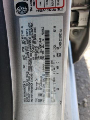 Photo 10 from auction – 2013 FORD FIESTA SE with VIN 3FADP4BJ2DM185705