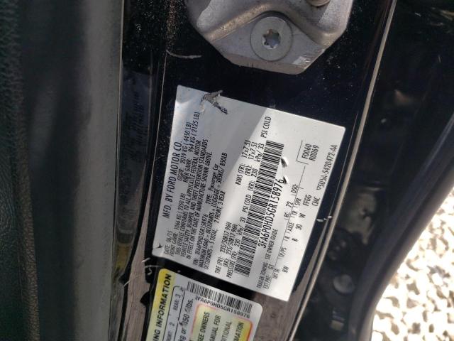 Photo 10 from auction – 2016 FORD FUSION SE with VIN 3FA6P0HD5GR158976