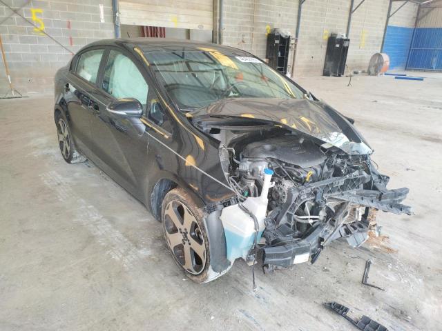 KIA RIO EX 2013 with VIN KNADN4A32D6186787 - Photo from auction