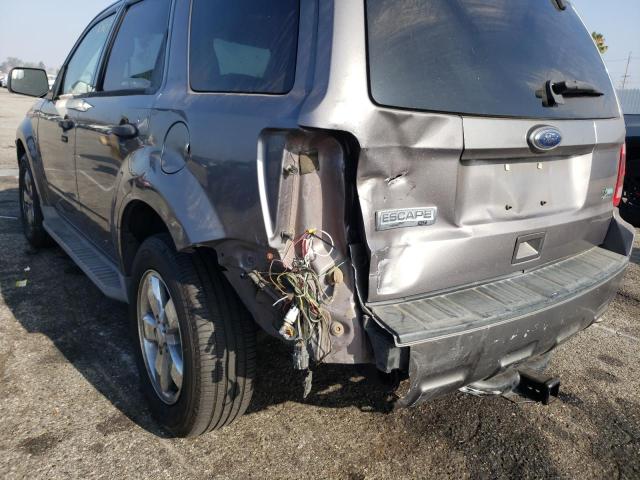 Photo 9 from auction – 2011 FORD ESCAPE XLT with VIN 1FMCU0DG2BKA68585