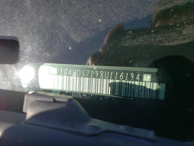 Photo 10 from auction – 2008 BUICK LUCERNE CX with VIN 1G4HD57298U116194