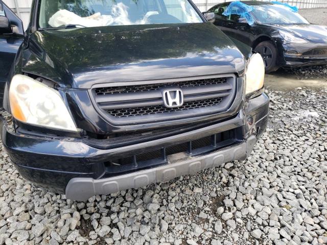 Photo 9 from auction – 2005 HONDA PILOT EX with VIN 2HKYF18485H561300
