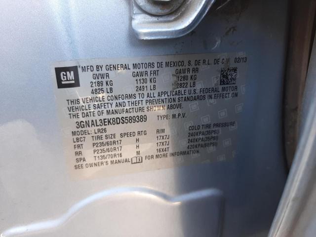 Photo 10 from auction – 2013 CHEVROLET CAPTIVA LT with VIN 3GNAL3EK8DS589389