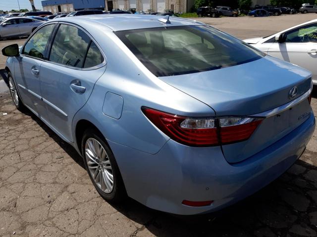 Photo 3 from auction – 2013 LEXUS ES 350 with VIN JTHBK1GG4D2007702