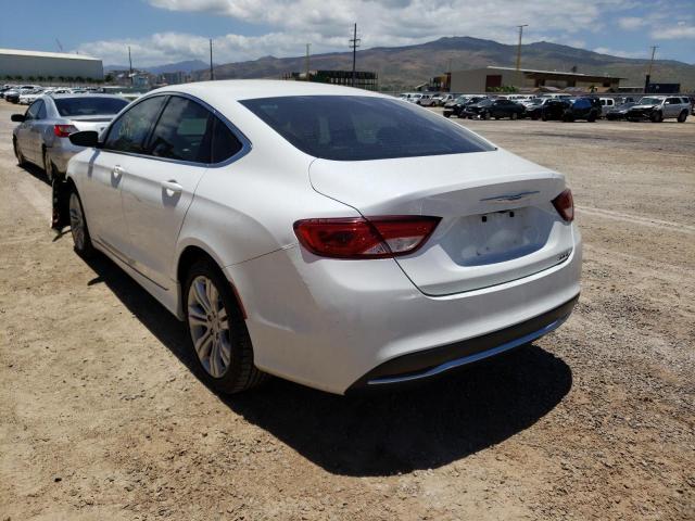 Photo 3 from auction – 2016 CHRYSLER 200 LIMITE with VIN 1C3CCCAB5GN133912