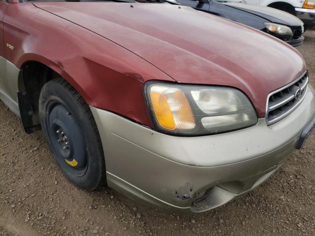 Photo 9 from auction – 2002 SUBARU LEGACY OUT with VIN 4S3BH896127620048