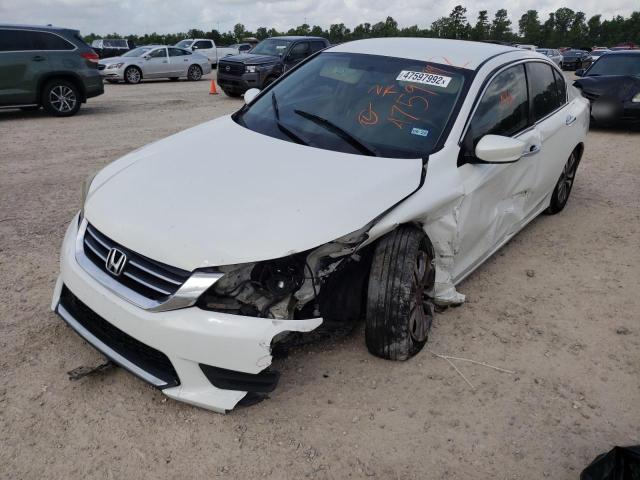 Photo 2 from auction – 2014 HONDA ACCORD LX with VIN 1HGCR2F33EA058512