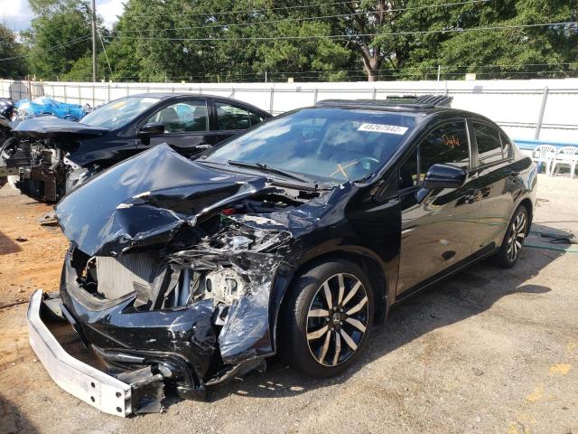 Photo 2 from auction – 2015 HONDA CIVIC EXL with VIN 19XFB2F99FE077374