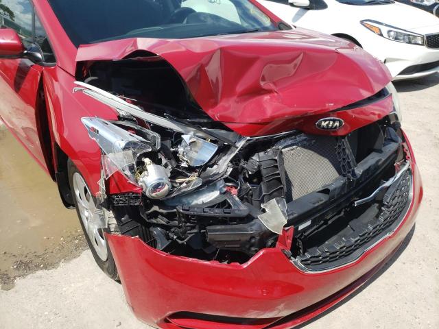 Photo 9 from auction – 2016 KIA FORTE LX with VIN KNAFK4A67G5584664