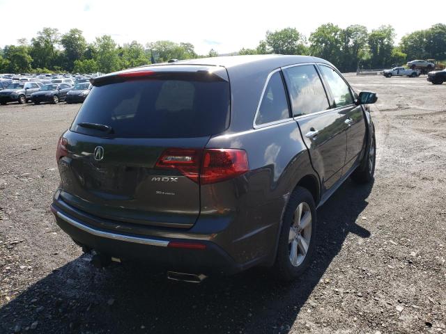 Photo 4 from auction – 2012 ACURA MDX TECHNO with VIN 2HNYD2H37CH521034