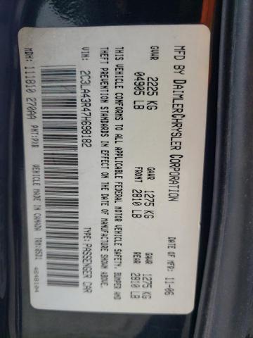 Photo 10 from auction – 2007 CHRYSLER 300 with VIN 2C3LA43R47H698182