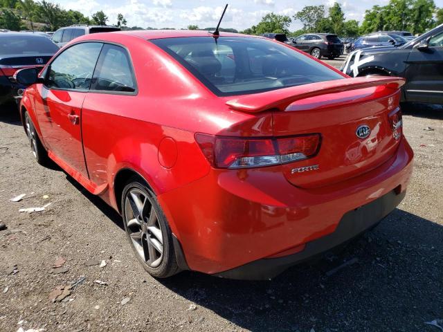 Photo 3 from auction – 2010 KIA FORTE SX with VIN KNAFW6A38A5292776