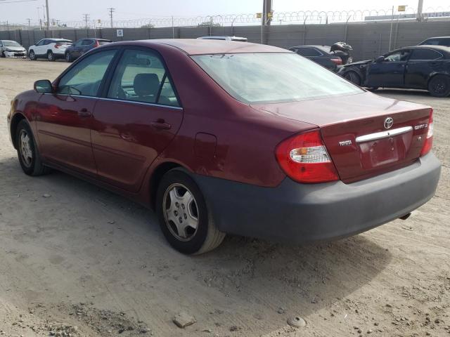Photo 3 from auction – 2002 TOYOTA CAMRY LE with VIN 4T1BF32K52U017682