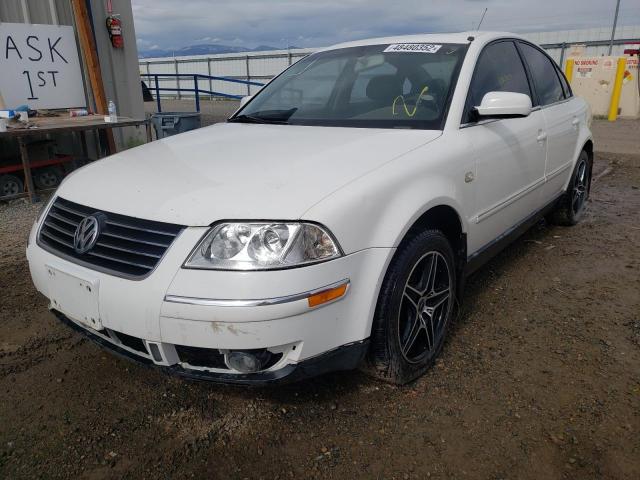 Photo 2 from auction – 2001 VOLKSWAGEN PASSAT GLX with VIN WVWTH63B91P271573
