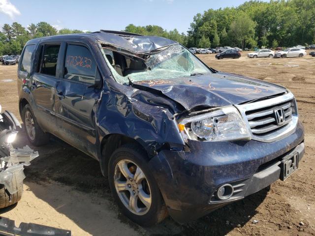HONDA PILOT EXL 2012 with VIN 5FNYF3H54CB022222 - Photo from auction