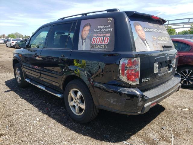 Photo 3 from auction – 2008 HONDA PILOT EXL with VIN 5FNYF18798B502754