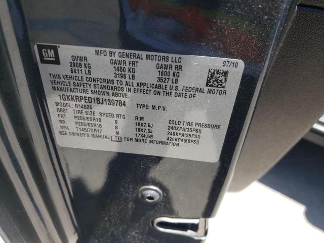 Photo 10 from auction – 2011 GMC ACADIA SLE with VIN 1GKKRPED1BJ139784