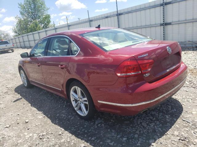 Photo 3 from auction – 2015 VOLKSWAGEN PASSAT SEL with VIN 1VWCV7A38FC121279