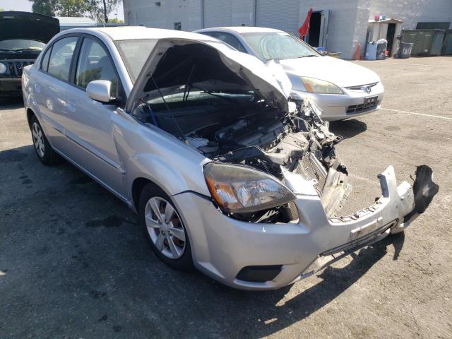 KIA RIO LX 2010 with VIN KNADH4A37A6683059 - Photo from auction
