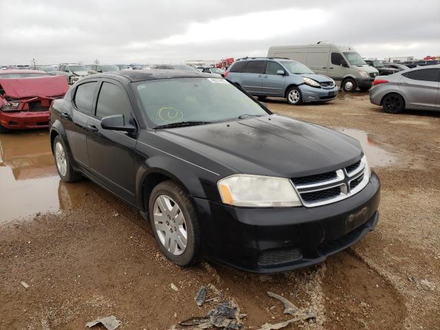 DODGE AVENGER SE 2012 with VIN 1C3CDZAB6CN242650 - Photo from auction