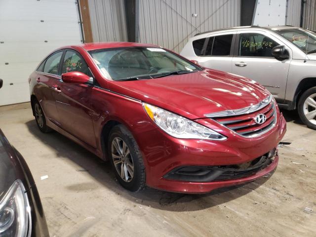 Photo 1 from auction – 2014 HYUNDAI SONATA GLS with VIN 5NPEB4AC3EH862056