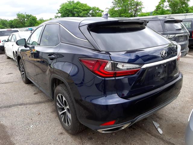 Photo 3 from auction – 2021 LEXUS RX 350 with VIN 2T2HZMDA9MC260097