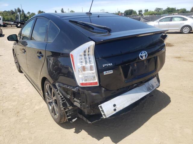Photo 3 from auction – 2011 TOYOTA PRIUS with VIN JTDKN3DUXB1389798