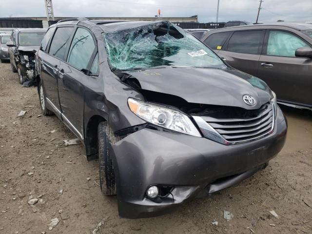 TOYOTA SIENNA XLE 2017 with VIN 5TDYZ3DCXHS780435 - Photo from auction