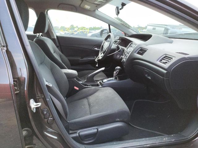 Photo 5 from auction – 2013 HONDA CIVIC LX with VIN 2HGFB2F56DH509564