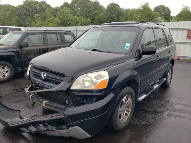 Photo 2 from auction – 2005 HONDA PILOT EXL with VIN 2HKYF185X5H532874