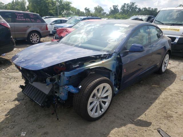 Photo 2 from auction – 2022 TESLA MODEL 3 with VIN 5YJ3E1EB0NF106844