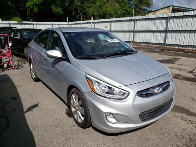 HYUNDAI ACCENT GLS 2014 with VIN KMHCU4AE2EU702030 - Photo from auction