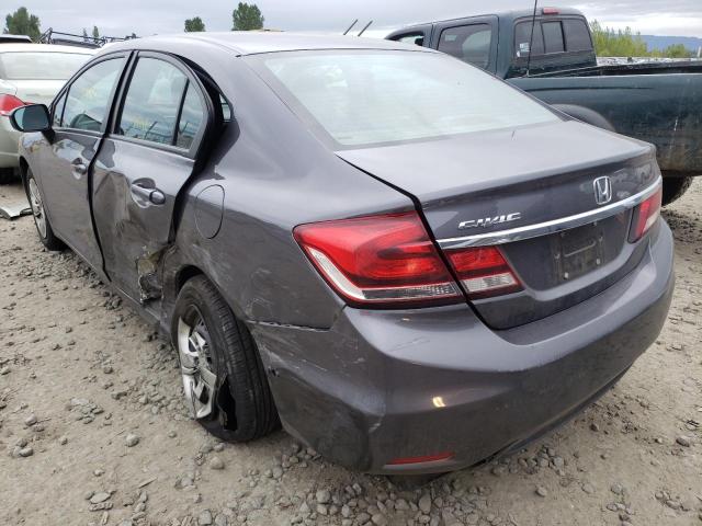Photo 3 from auction – 2015 HONDA CIVIC LX with VIN 2HGFB2F56FH527162