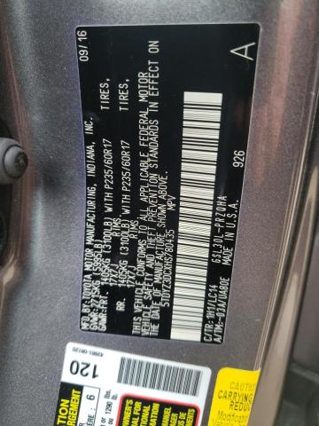 Photo 10 from auction – 2017 TOYOTA SIENNA XLE with VIN 5TDYZ3DCXHS780435