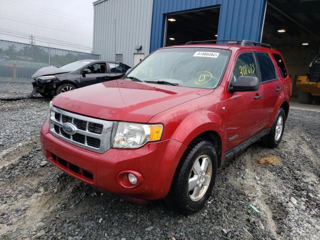 Photo 2 from auction – 2008 FORD ESCAPE XLT with VIN 1FMCU93178KD73171
