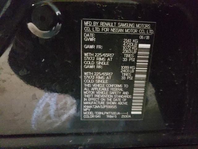 Photo 10 from auction – 2018 NISSAN ROGUE S with VIN KNMAT2MV3JP599515