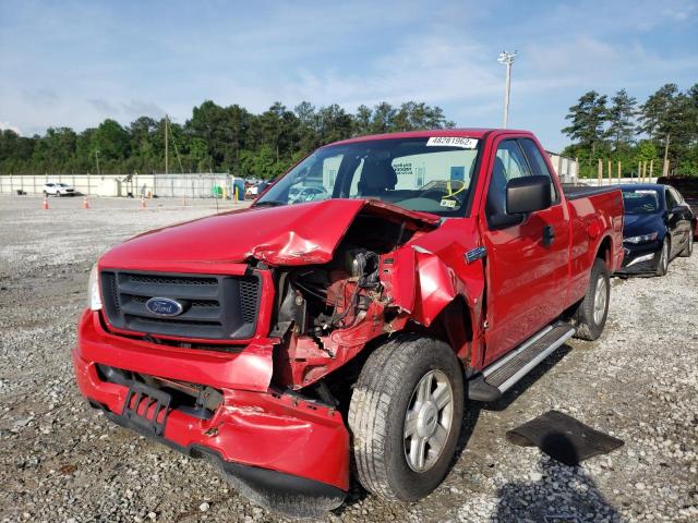 Photo 2 from auction – 2005 FORD F150 with VIN 1FTRF12275NC02788