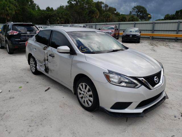 NISSAN SENTRA S 2017 with VIN 3N1AB7AP8HY319136 - Photo from auction