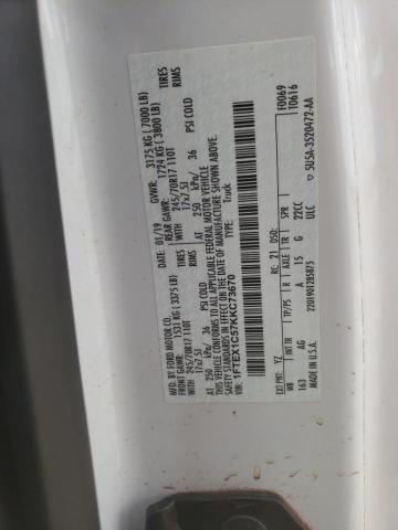 Photo 10 from auction – 2019 FORD F150 SUPER with VIN 1FTEX1C57KKC73670