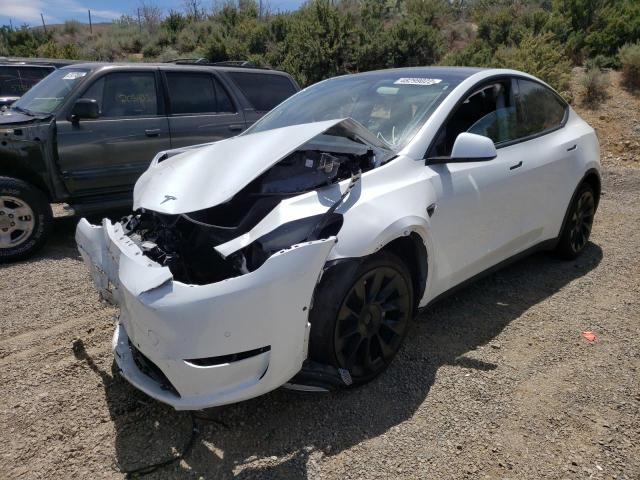 Photo 2 from auction – 2021 TESLA MODEL Y with VIN 5YJYGDEE4MF090660