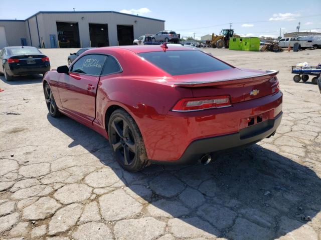 Photo 3 from auction – 2014 CHEVROLET CAMARO LT with VIN 2G1FB1E38E9273061