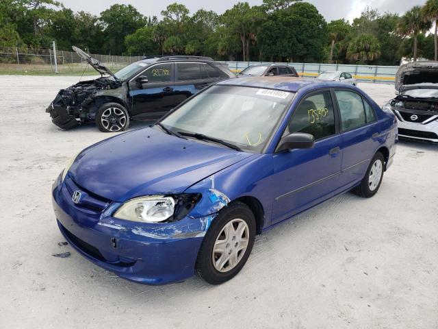 Photo 2 from auction – 2006 HONDA CIVIC with VIN 1HGES16385L021905