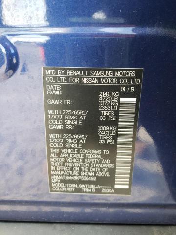 Photo 10 from auction – 2019 NISSAN ROGUE S with VIN KNMAT2MV8KP536492