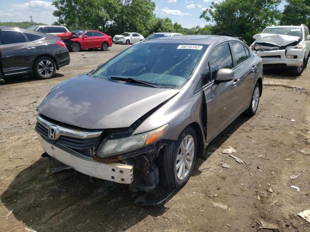Photo 2 from auction – 2012 HONDA CIVIC EX with VIN 19XFB2F87CE359628