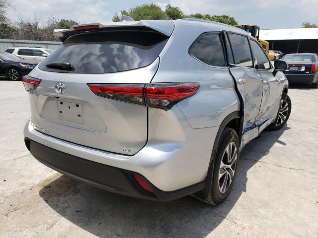 Photo 4 from auction – 2021 TOYOTA HIGHLANDER with VIN 5TDGZRAH3MS047930