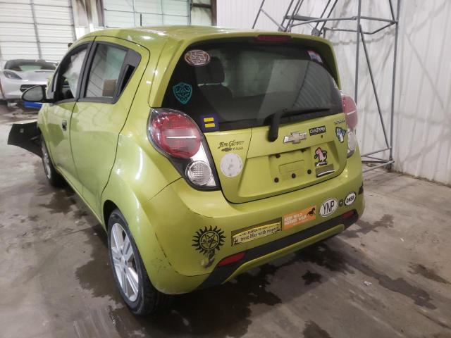 Photo 3 from auction – 2013 CHEVROLET SPARK 1LT with VIN KL8CD6S9XDC575669