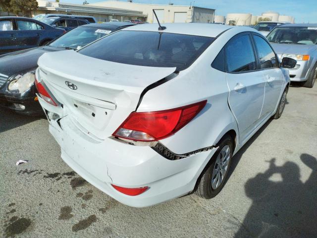 Photo 4 from auction – 2017 HYUNDAI ACCENT SE with VIN KMHCT4AE5HU220353